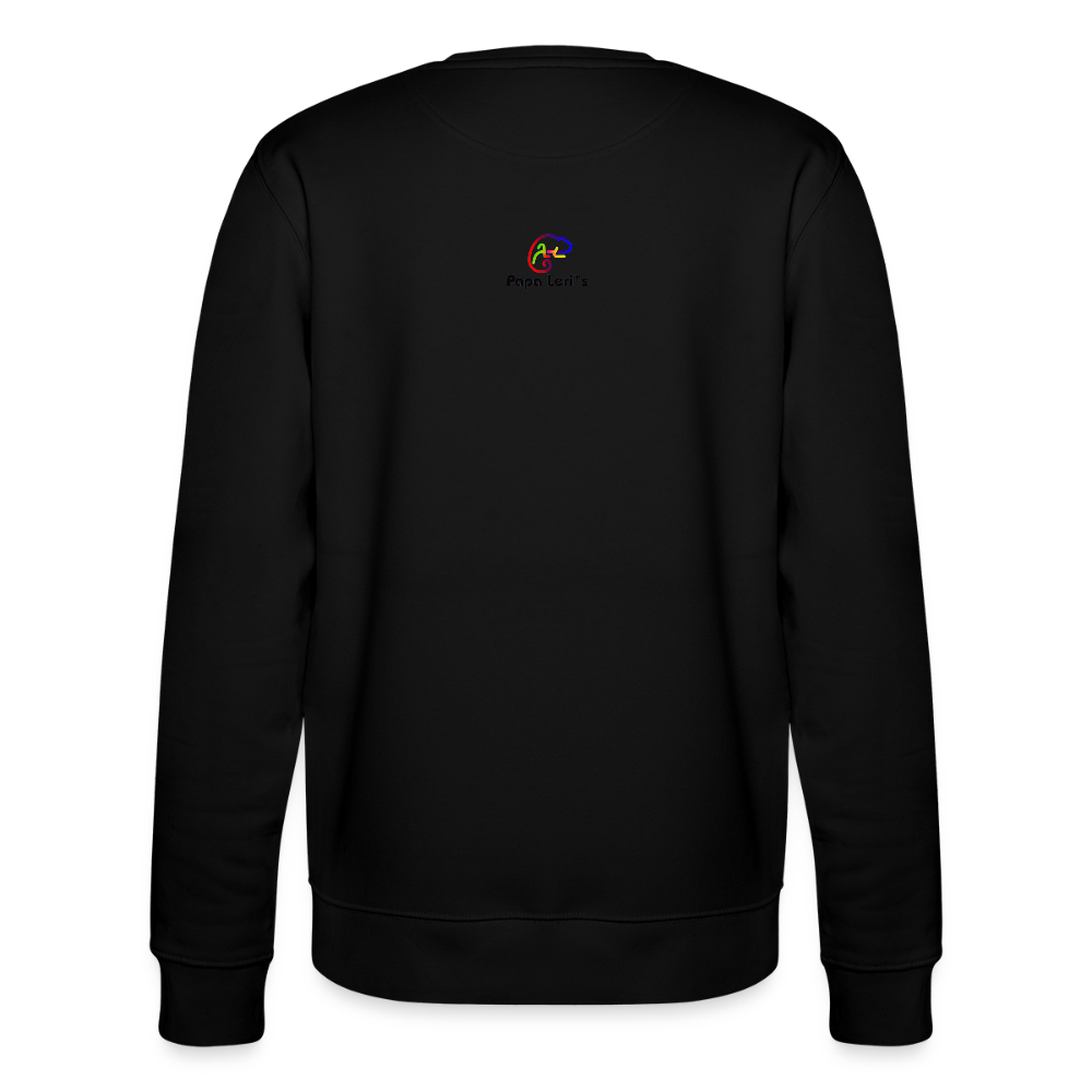 Unisex Herren Damen Bio-Sweatshirt - SERENITY OF THE SUNSET - Schwarz