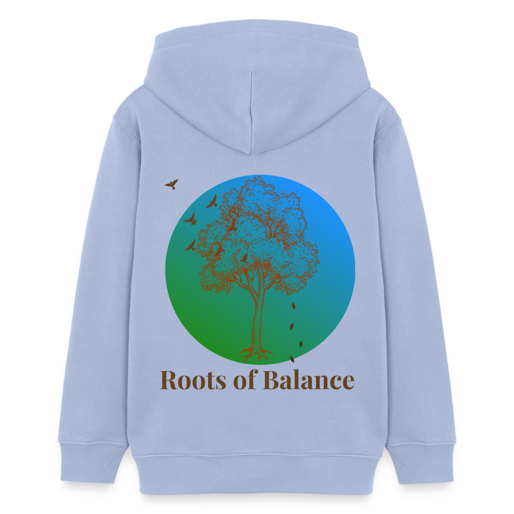 Teenager Bio-Hoodie - ROOTS OF BALANCE - Sky