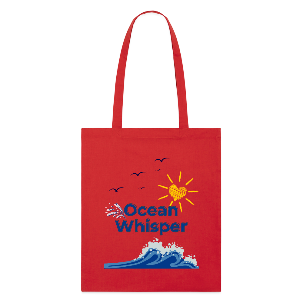 Bio-Stoffbeutel - OCEAN WHISPER - Rot