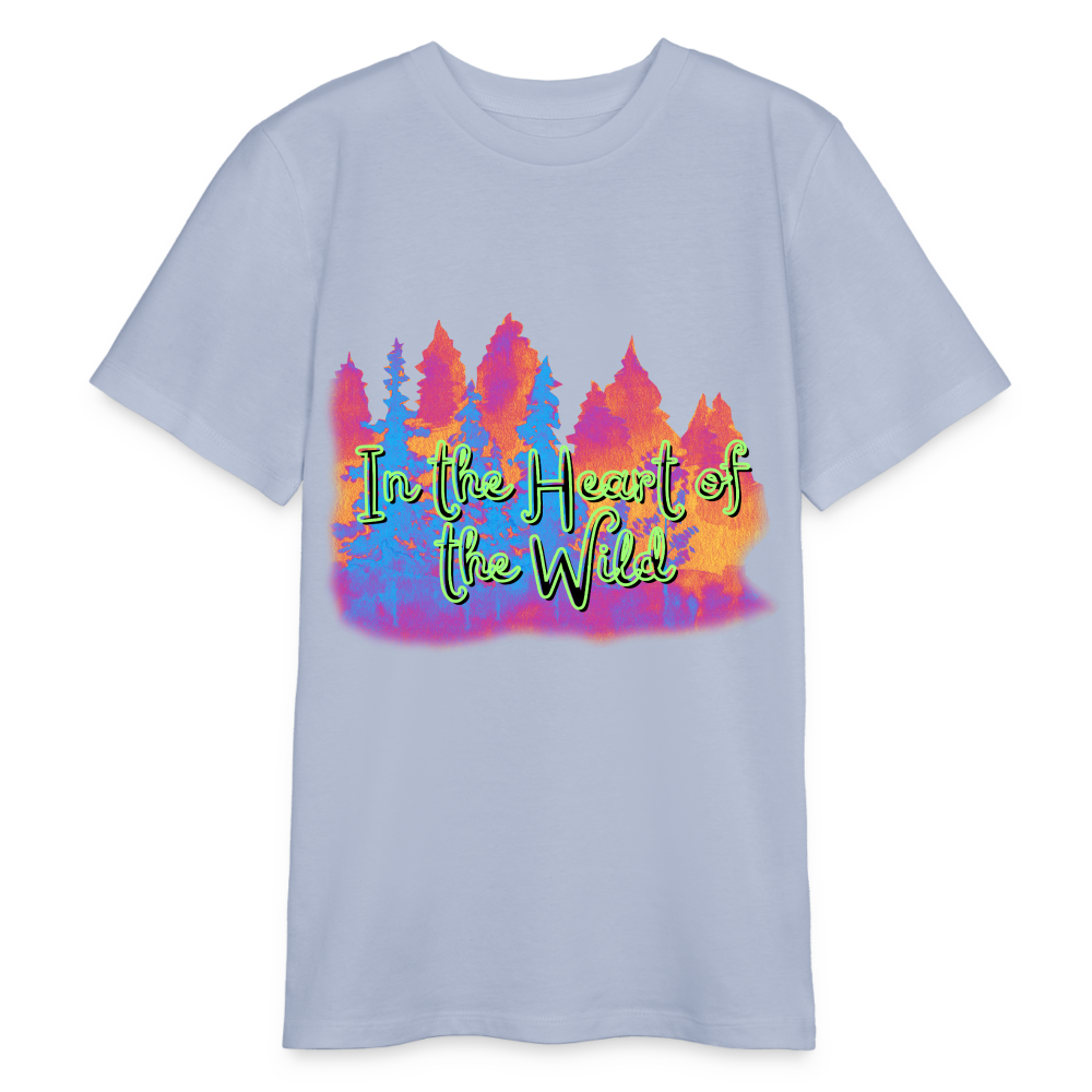 Bio Teenager T-Shirt - IN THE HEART OF THE WILD 2 - Lavendel-Violett
