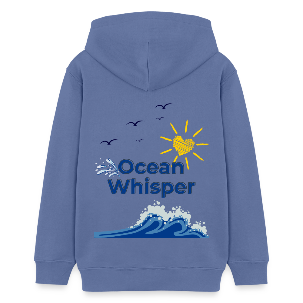 Teenager Bio-Hoodie - OCEAN WHISPER - Blau