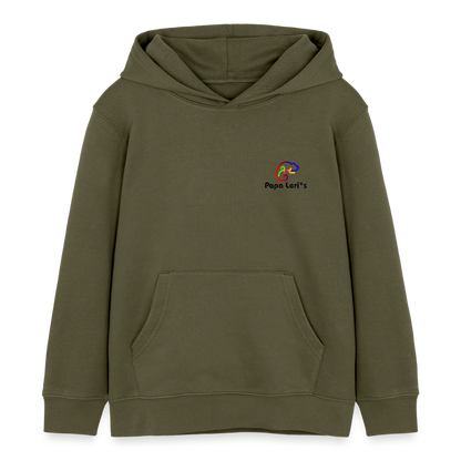 Kinder Bio-Hoodie - SERENE WATERS - Khaki