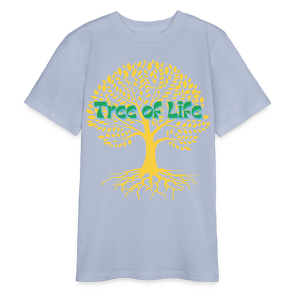 Bio Teenager T-Shirt - TREE OF LIFE - Lavendel-Violett