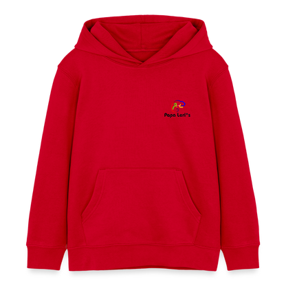 Kinder Bio-Hoodie - SERENITY IN THE SUNSET - Rot