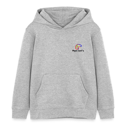 Kinder Bio-Hoodie - SKY´S THE LIMIT - Grau meliert