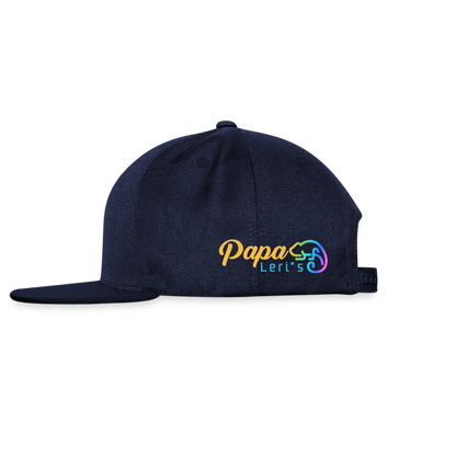 Snapback Cap- KROKO POWER - versch. Farben - Navy/Navy