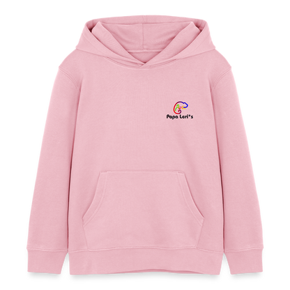 Kinder Bio-Hoodie - MOUNTAINS ARE CALLING - Hellrosa