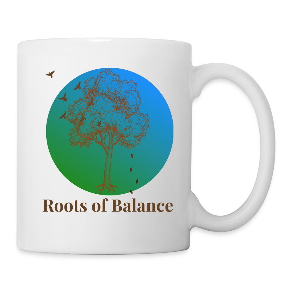 Tasse - ROOTS OF BALANCE - Weiß