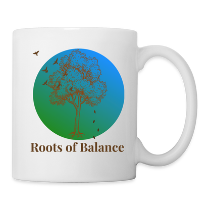 Tasse - ROOTS OF BALANCE - Weiß