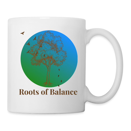 Tasse - ROOTS OF BALANCE - Weiß