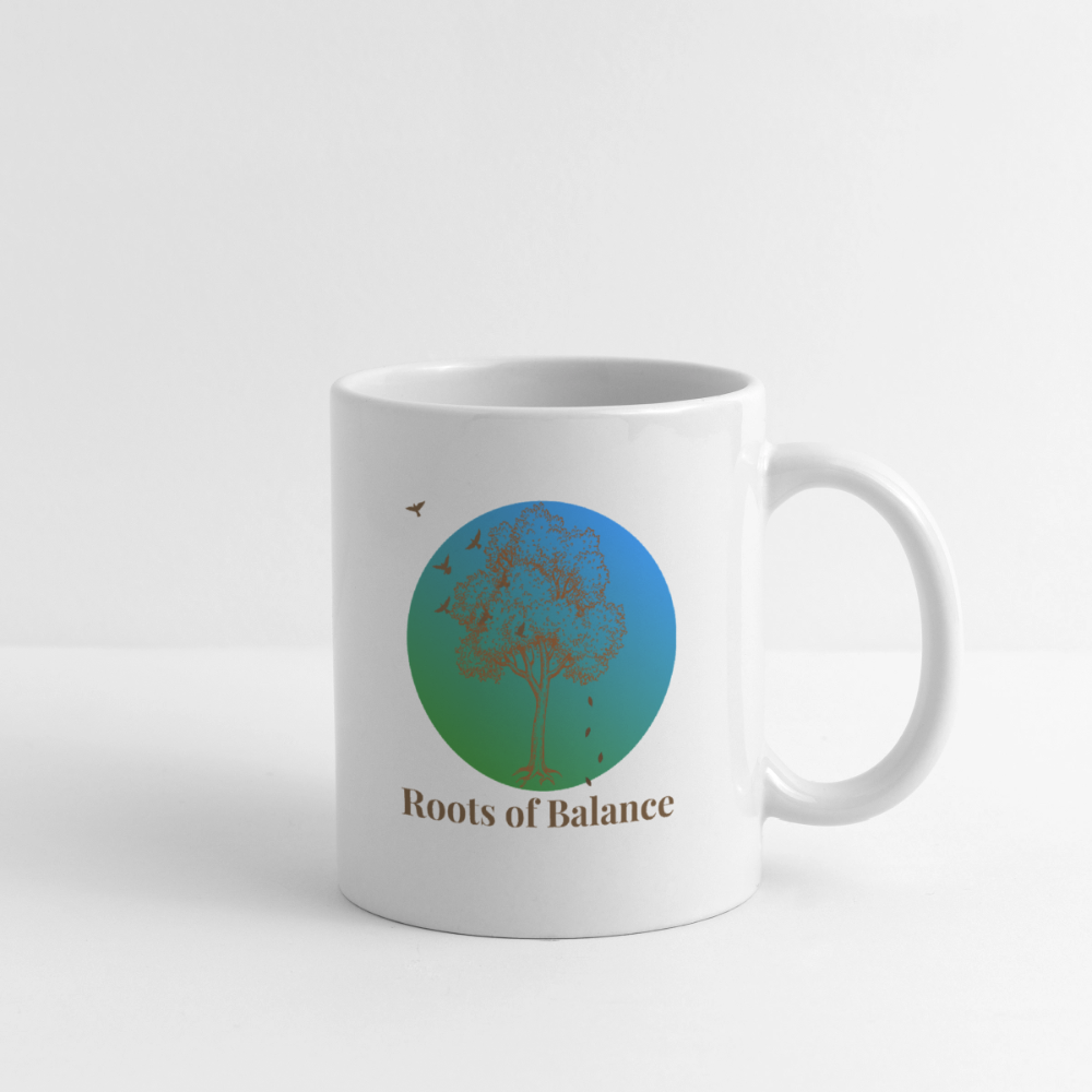 Tasse - ROOTS OF BALANCE - Weiß