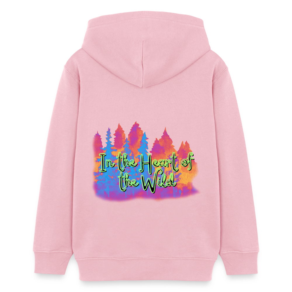 Teenager Bio-Hoodie - IN THE HEART OF THE WILD 2 - Hellrosa