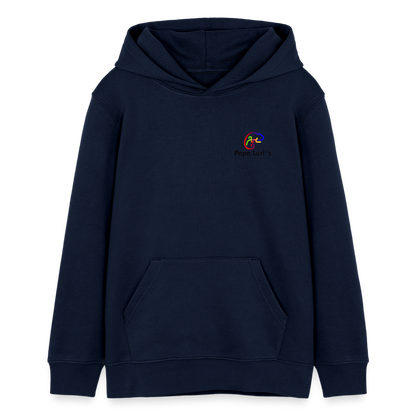 Teenager Bio-Hoodie -  I LOVE CHIEMGAU - Navy