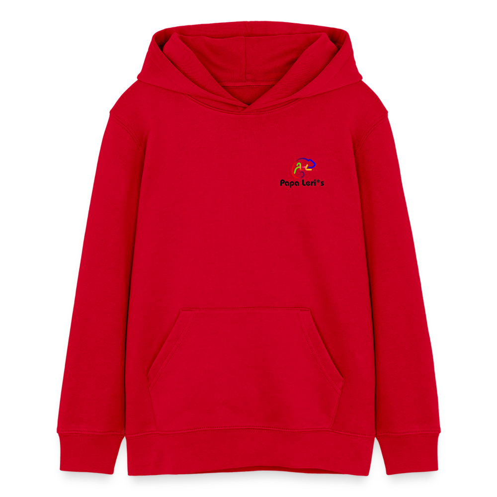 Teenager Bio-Hoodie - OCEAN WHISPER - Rot