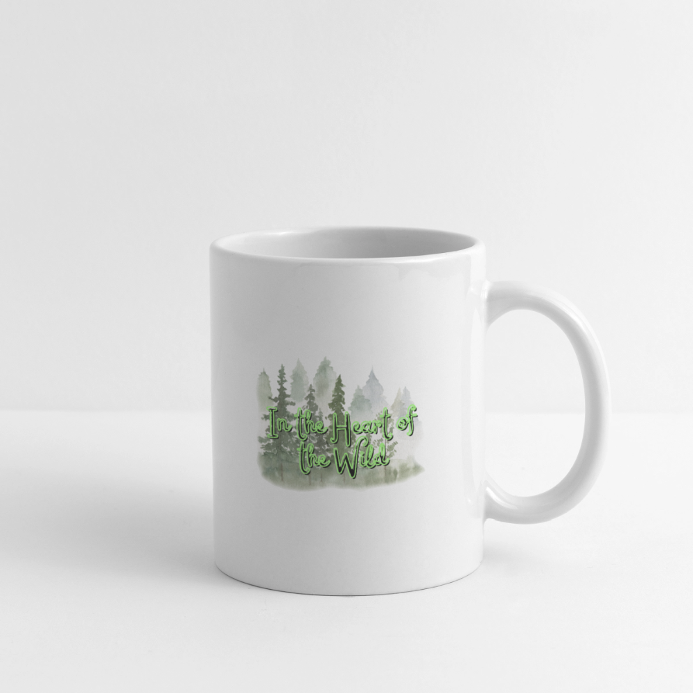 Tasse - IN THE HEART OF THE WILD - Weiß