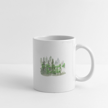 Tasse - IN THE HEART OF THE WILD - Weiß