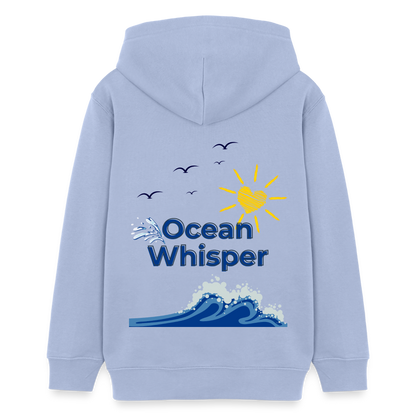 Teenager Bio-Hoodie - OCEAN WHISPER - Sky