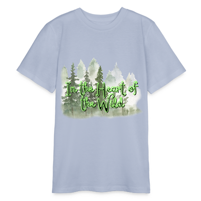 Bio Teenager T-Shirt - IN THE HEART OF THE WILD - Lavendel-Violett