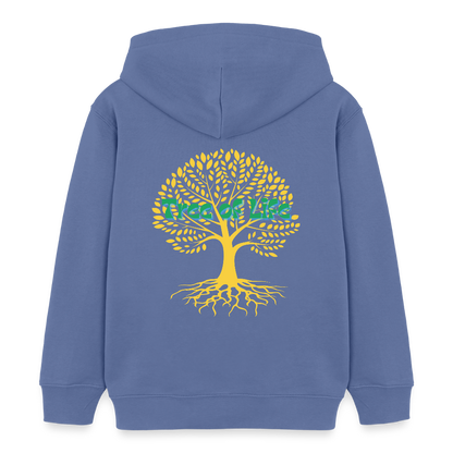 Kinder Bio-Hoodie - TREE OF LIFE - Blau