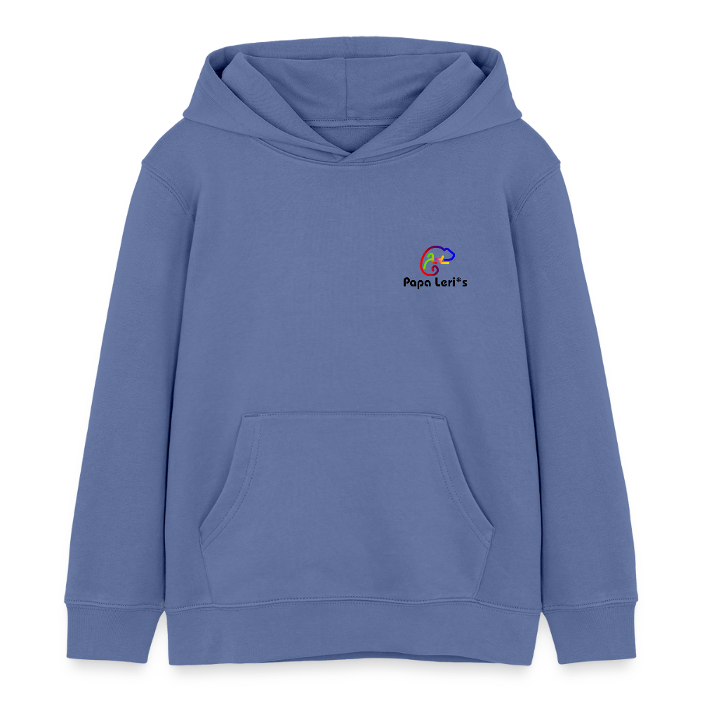 Kinder Bio-Hoodie - SERENE WATERS - Blau