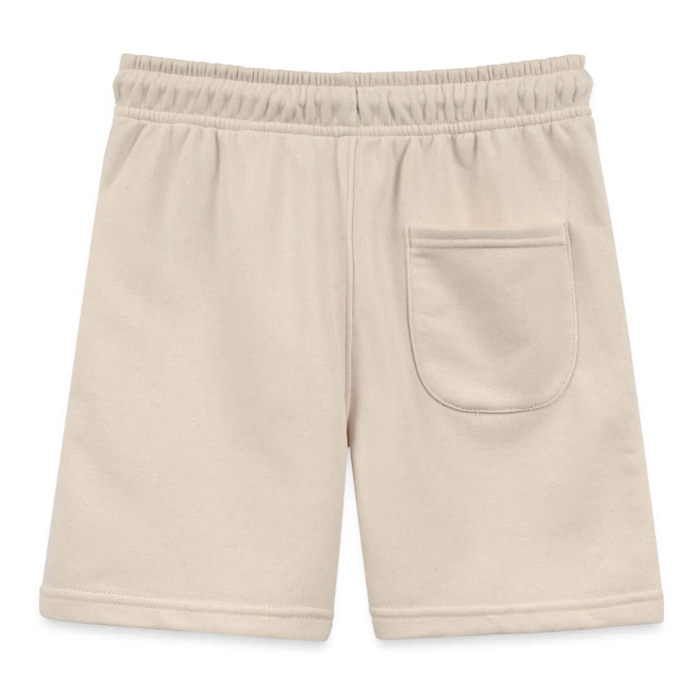 Kinder Bio Joggingshorts - Weißgrau