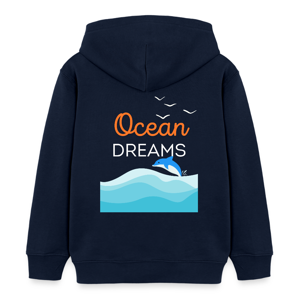 Kinder Bio-Hoodie - OCEAN DREAMS - Navy