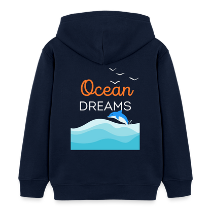 Kinder Bio-Hoodie - OCEAN DREAMS - Navy