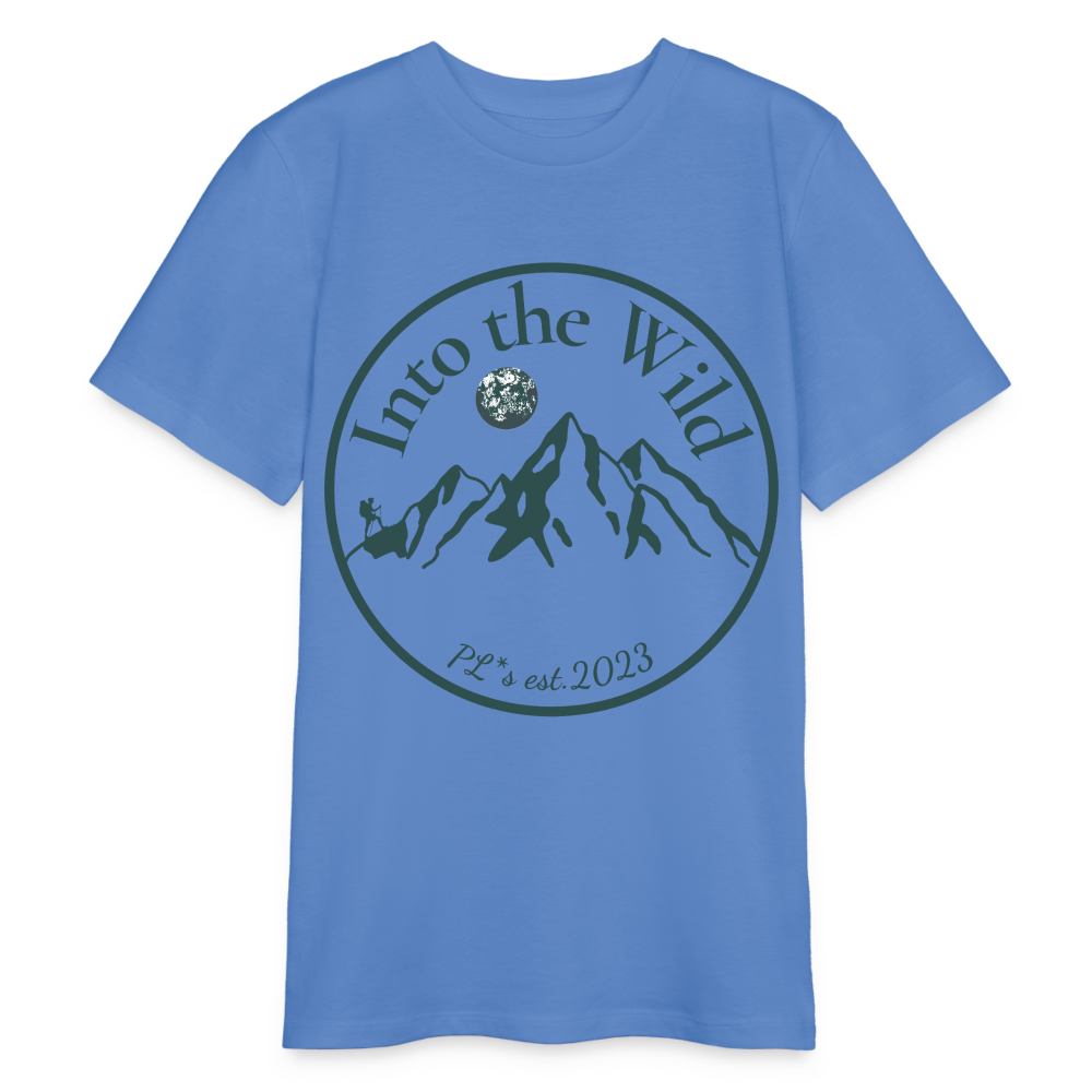 Bio Teenager T-Shirt - INTO THE WILD - Blau