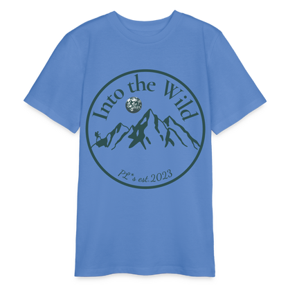 Bio Teenager T-Shirt - INTO THE WILD - Blau