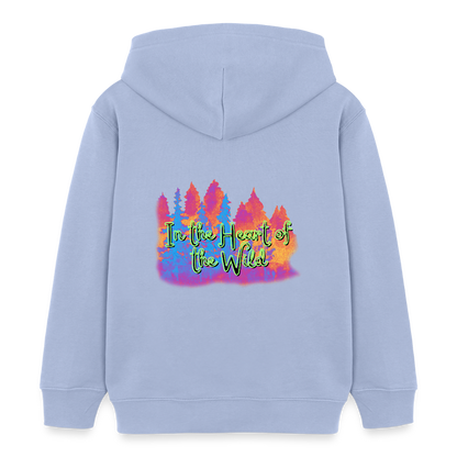 Kinder Bio-Hoodie - IN THE HEART OF THE WILD 2 - Sky