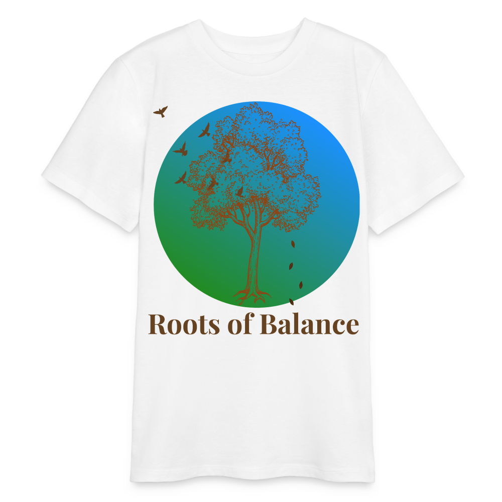 Bio Teenager T-Shirt - ROOTS OF BALANCE - Weiß