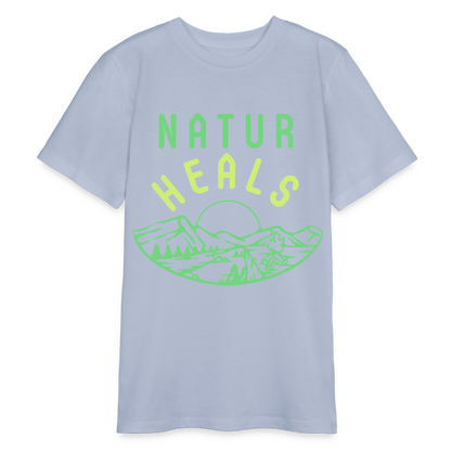 Bio Teenager T-Shirt - NATUR HEALS - Lavendel-Violett