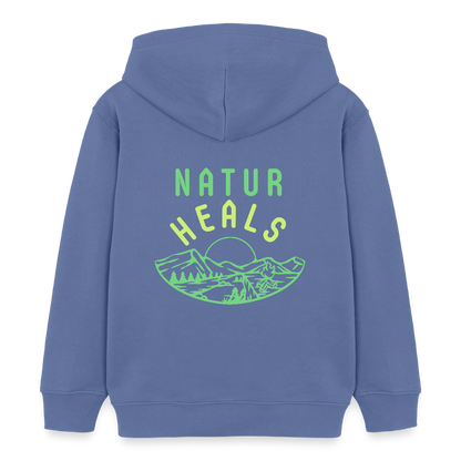 Kinder Bio-Hoodie - NATUR HEALS - Blau