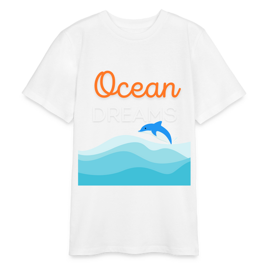 Bio Teenager T-Shirt - OCEAN DREAMS - Weiß