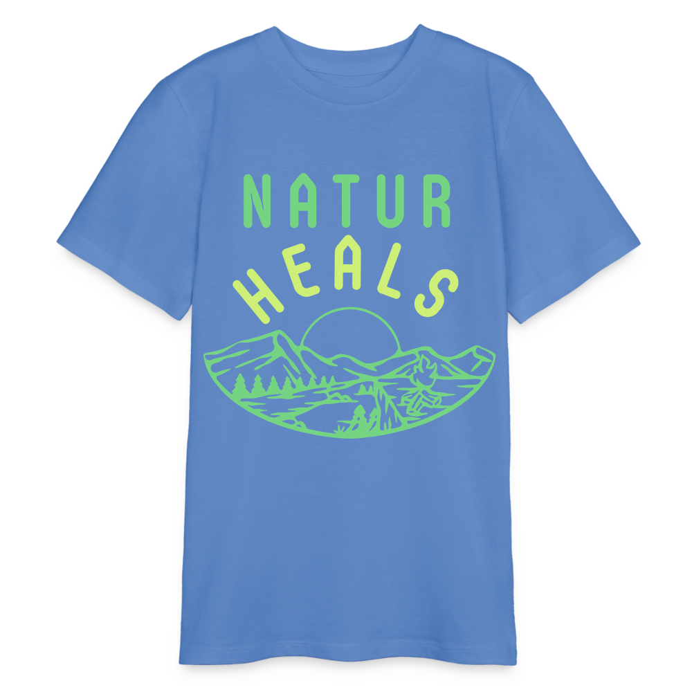 Bio Teenager T-Shirt - NATUR HEALS - Blau