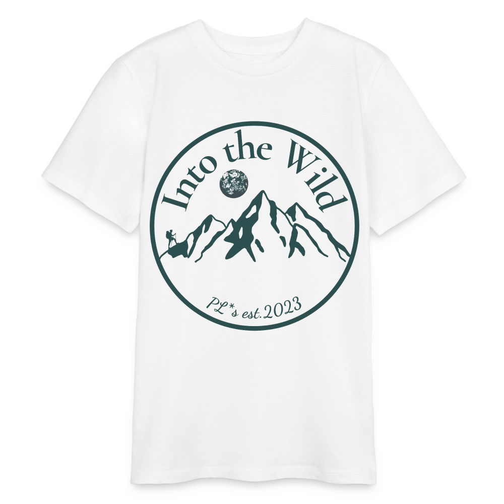 Bio Teenager T-Shirt - INTO THE WILD - Weiß