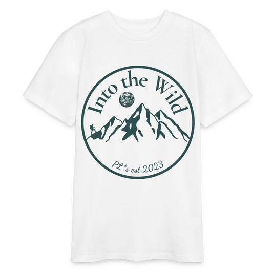 Bio Teenager T-Shirt - INTO THE WILD - Weiß