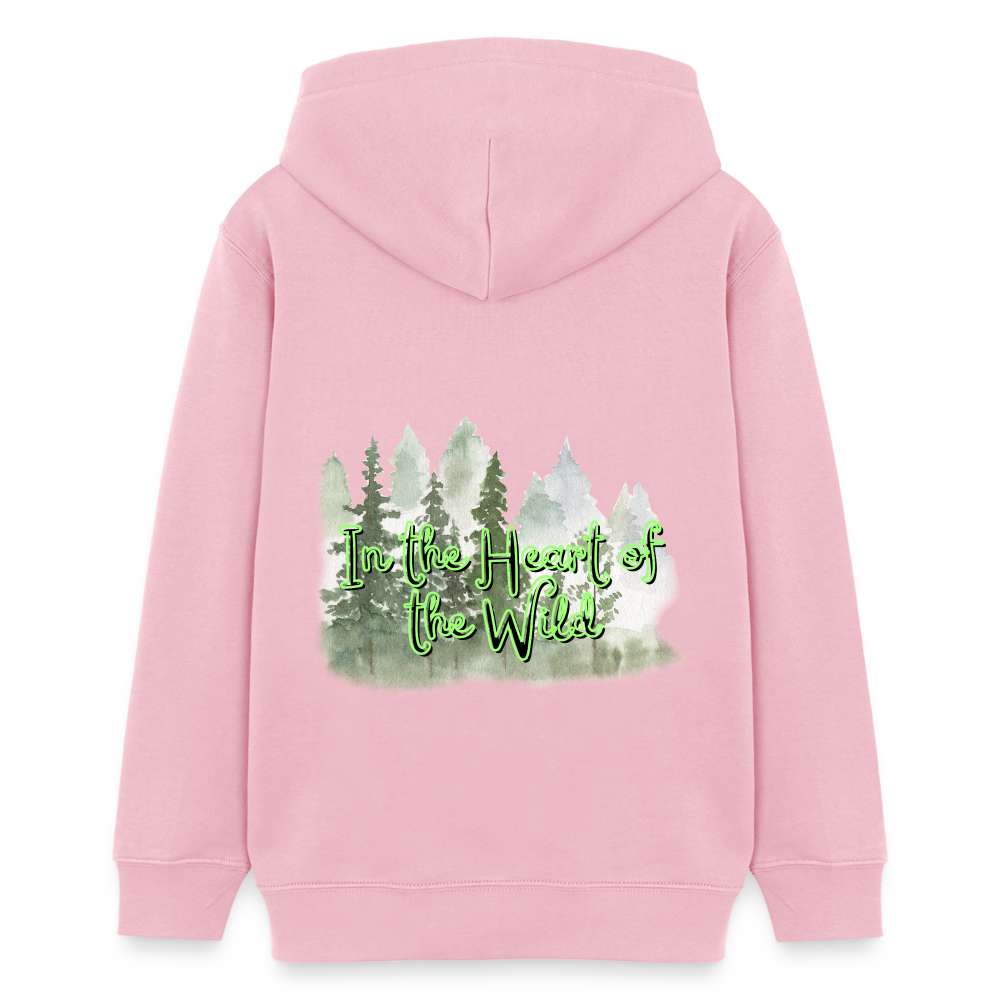 Teenager Bio-Hoodie - IN THE HEART OF THE WILD - Hellrosa