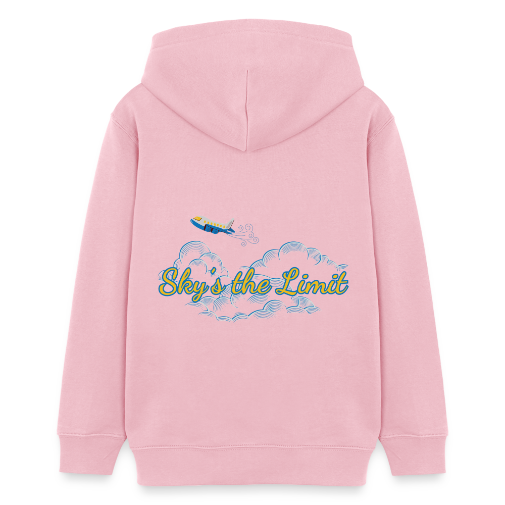 Teenager Bio-Hoodie - SKY`S THE LIMIT - Hellrosa