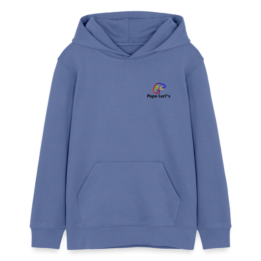 Teenager Bio-Hoodie - SERENITY IN THE SUNSET - Blau