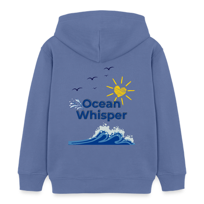 Kinder Bio-Hoodie - OCEAN WHISPER - Blau