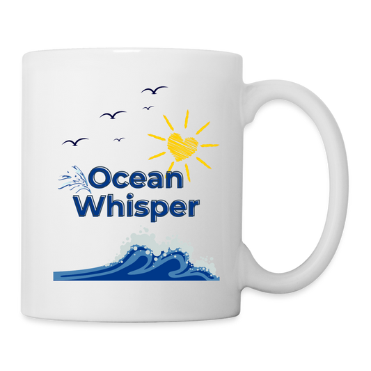 Tasse - OCEAN WHISPER - Weiß