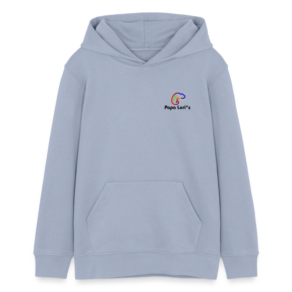 Teenager Bio-Hoodie - MOUNTAINS ARE CALLING - Lavendel-Violett