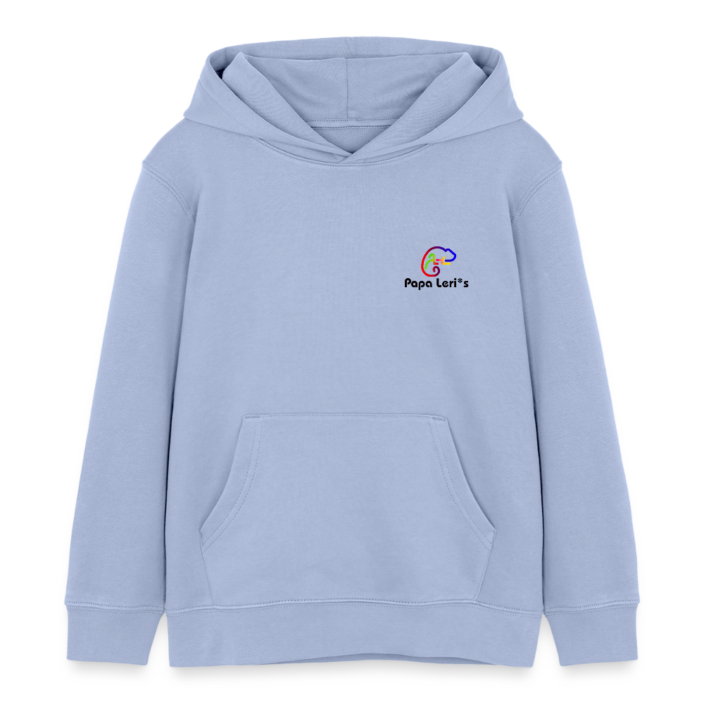 Kinder Bio-Hoodie - INTO THE WILD - Sky