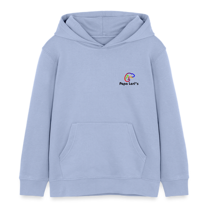 Kinder Bio-Hoodie - INTO THE WILD - Sky