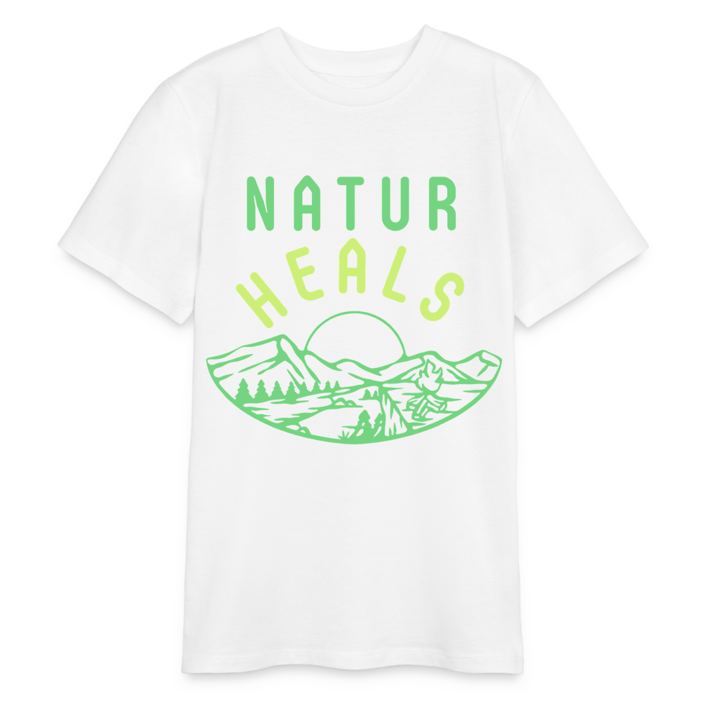 Bio Teenager T-Shirt - NATUR HEALS - Weiß