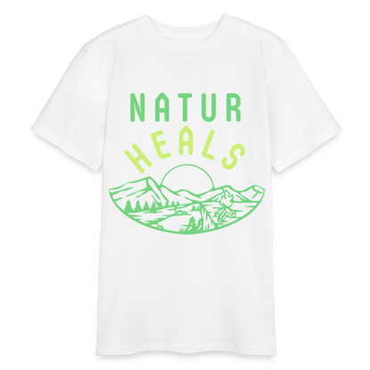 Bio Teenager T-Shirt - NATUR HEALS - Weiß