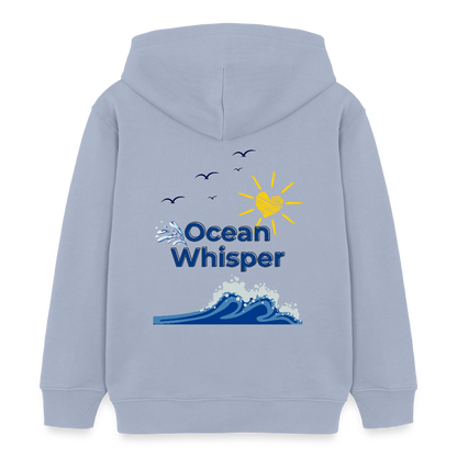 Kinder Bio-Hoodie - OCEAN WHISPER - Lavendel-Violett