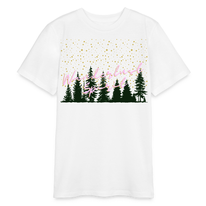 Bio Teenager T-Shirt - Wanderlust Spirit - Weiß