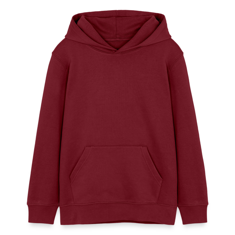 Stanley/Stella Teenager Bio-Hoodie Mini Cruiser -  versch. Farben - Burgunderrot